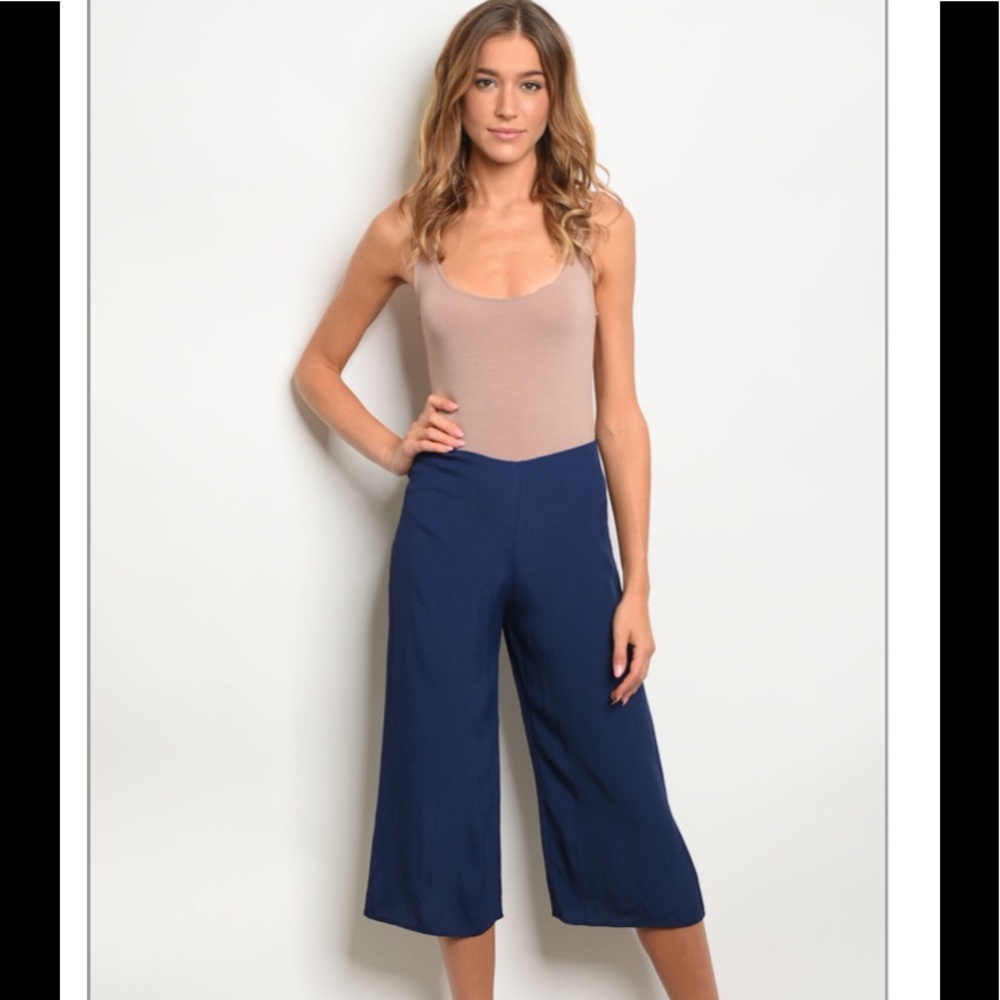Chic Wide Leg Culottes